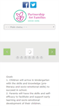 Mobile Screenshot of partnershipforfamilies.org